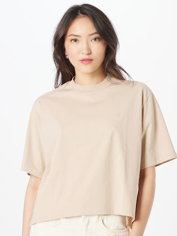 Rotholz T-Shirt in Beige: predná strana