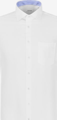 Coupe regular Chemise business SEIDENSTICKER en blanc : devant