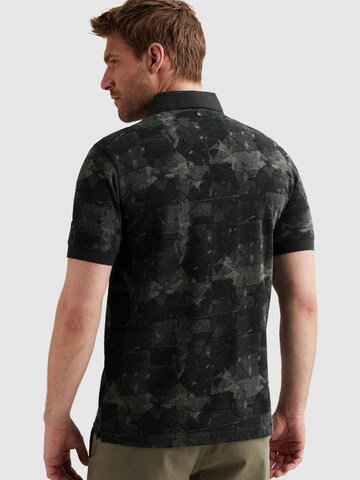 T-Shirt 'PME LEGEND - Polo shirt in piqué with allover print' PME Legend en bleu