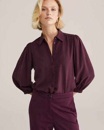 WE Fashion Блузка в Красный: спереди