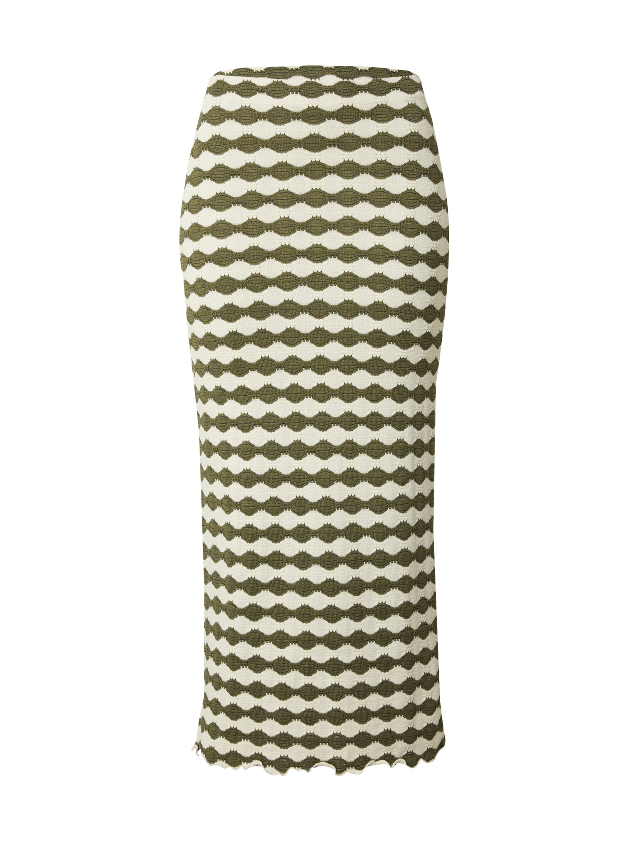 TOPSHOP Φούστα σε πράσινο: μπροστά