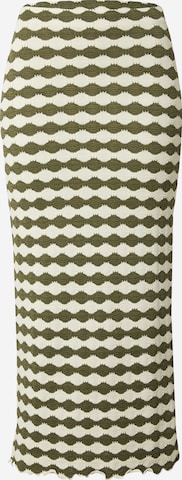 TOPSHOPSuknja - zelena boja: prednji dio