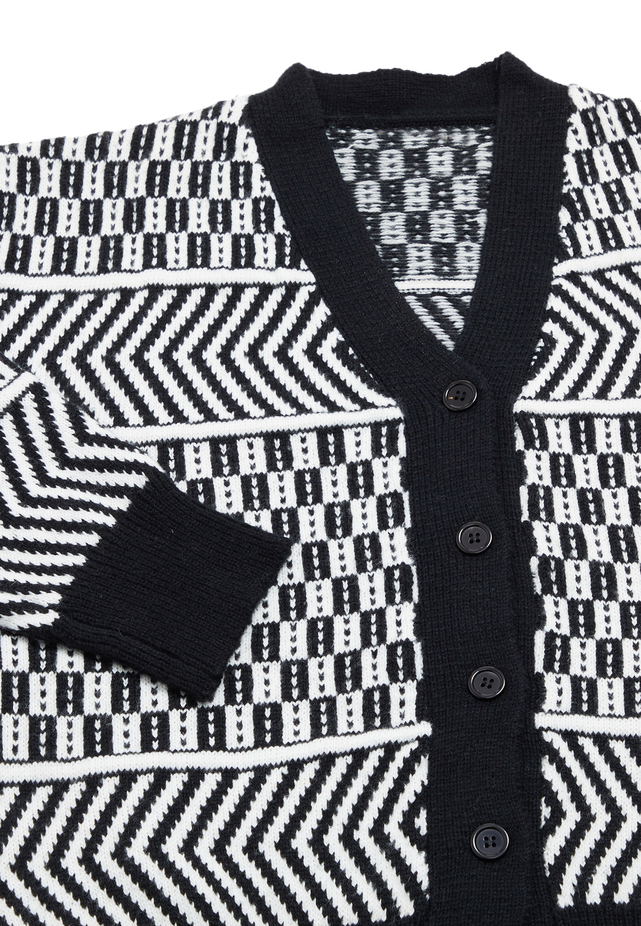 FENIA Вязаная кофта в Черный