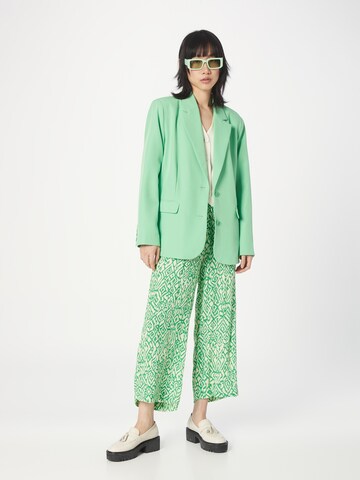 ICHI - Pierna ancha Pantalón 'Marrakech' en verde