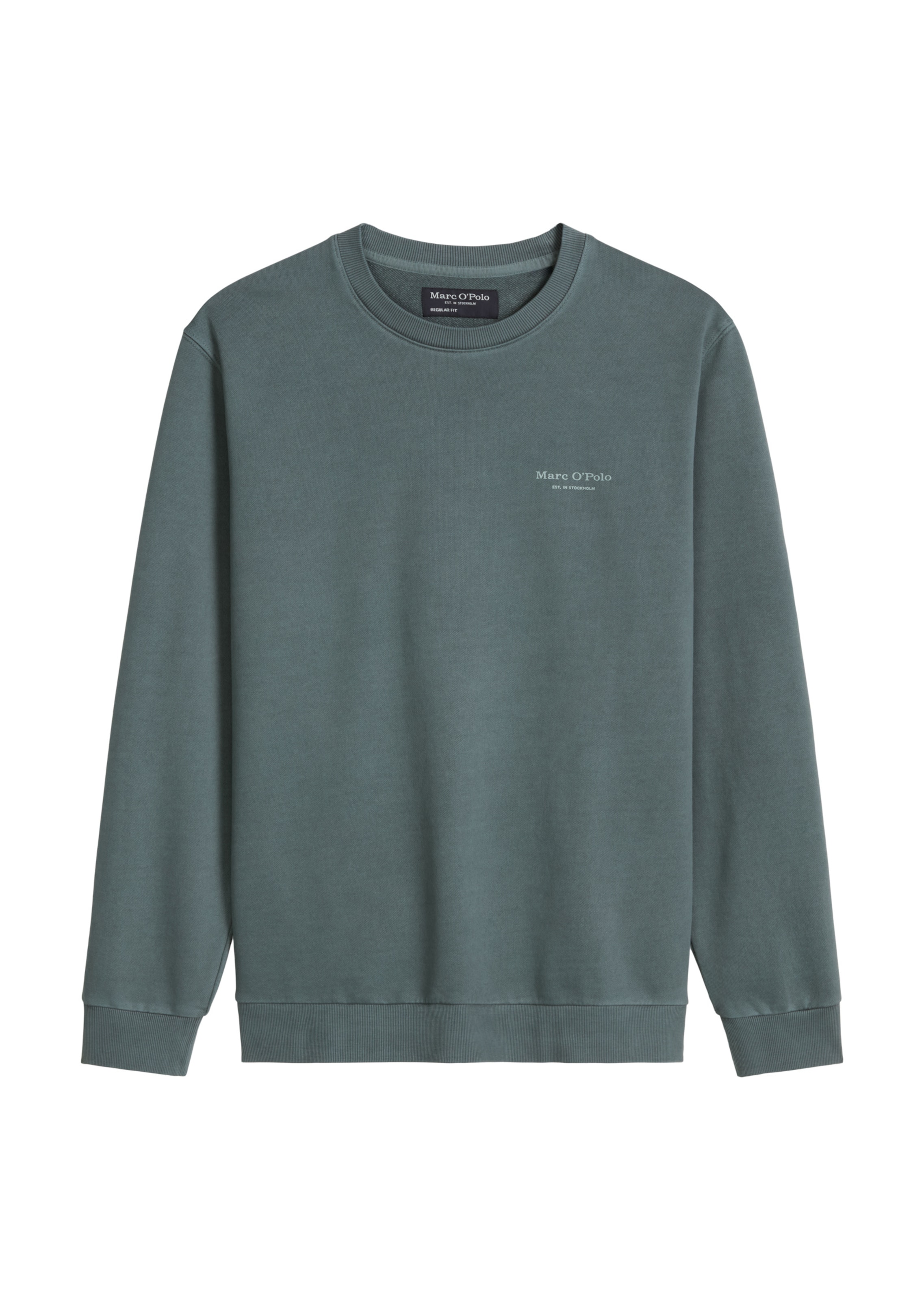 Marc O'Polo Sweatshirt in Green: front
