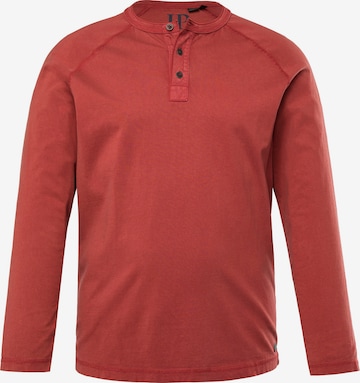 JP1880 Shirt in Rood: voorkant