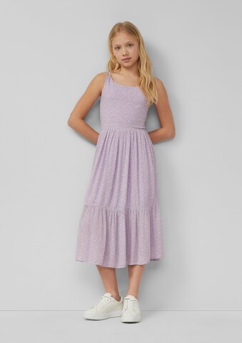 s.Oliver Jurk in Lila: voorkant