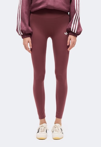 ADIDAS ORIGINALSSkinny Tajice 'Essentials' - crvena boja: prednji dio