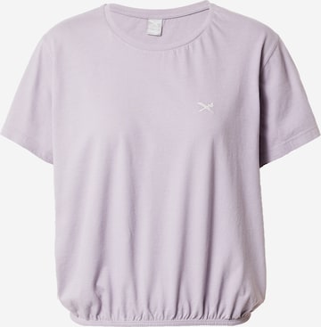 T-shirt Iriedaily en violet : devant