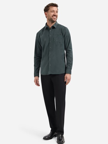 No Excess Средняя посадка Рубашка в Зеленый