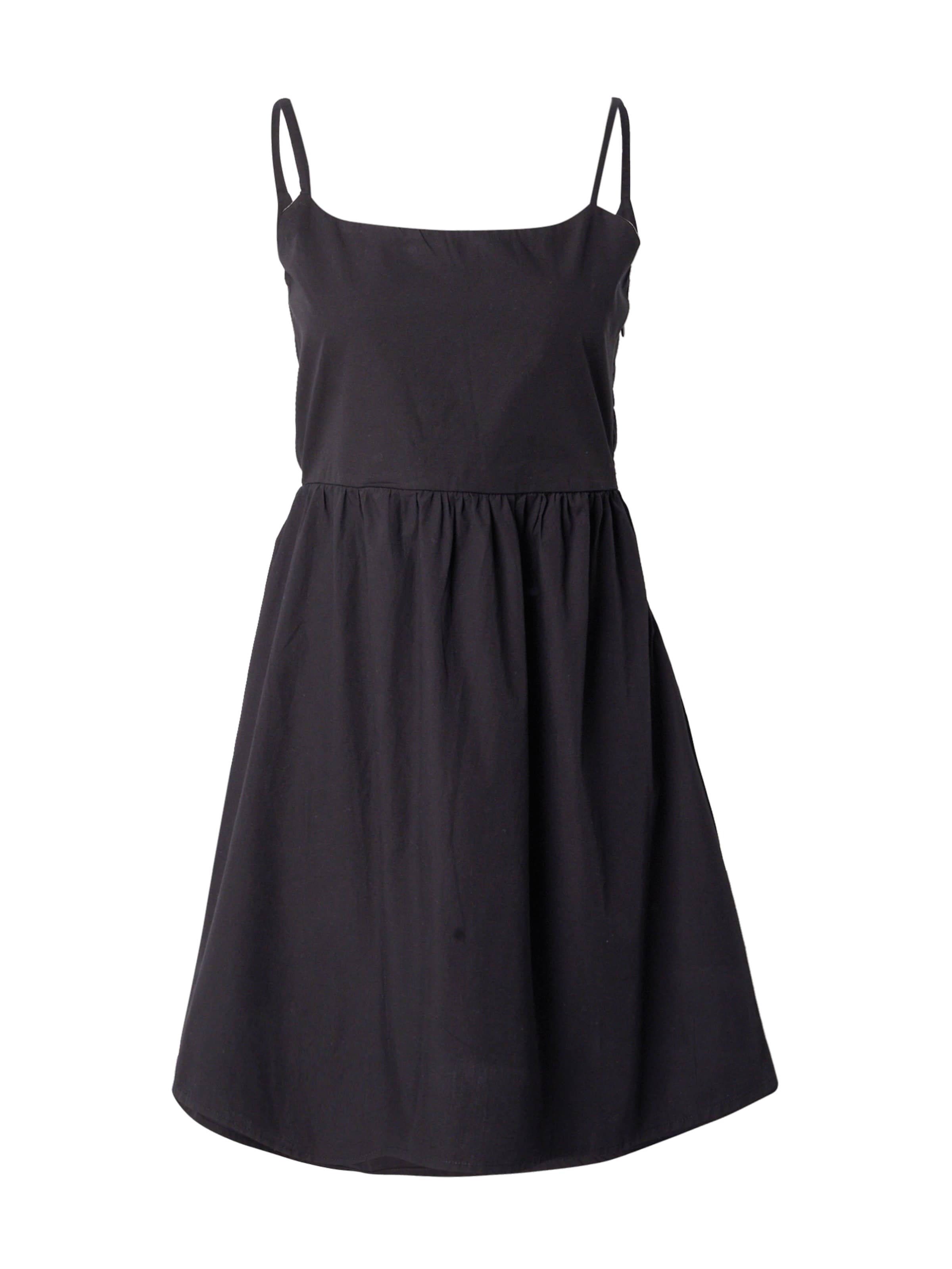 LTB Letní šaty 'RECEDO' – černá: přední strana