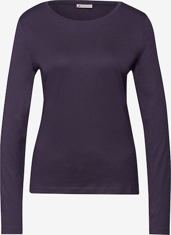 STREET ONE Shirt in Purple: front