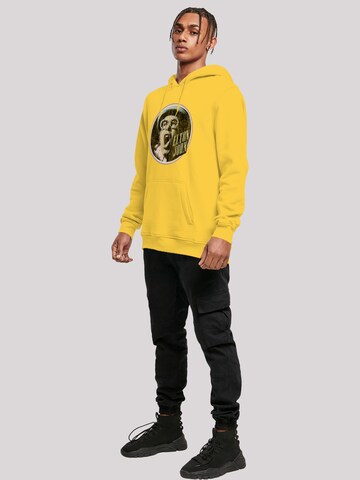 Sweat-shirt 'Elton John Vintage Circle' F4NT4STIC en jaune