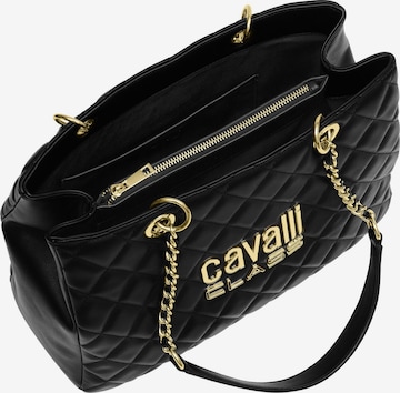 Cavalli Class Schultertasche 'Perla' in Schwarz