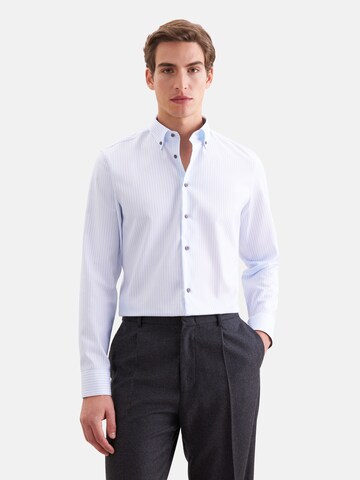 Coupe slim Chemise business SEIDENSTICKER en bleu