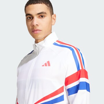 ADIDAS PERFORMANCE - Chaqueta deportiva 'Adizero Retro' en blanco