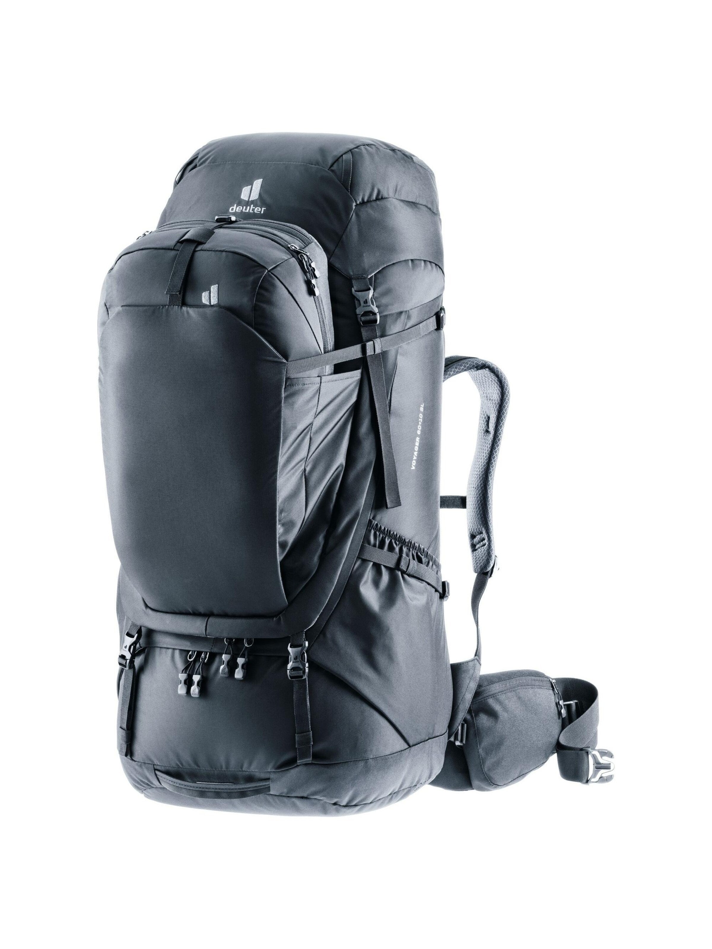 DEUTER Rucksack 'Voyager'‌‌‌‌‌ in Schwarz: Vorderseite