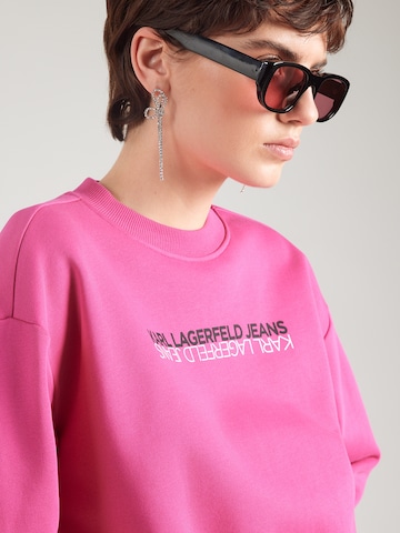 KARL LAGERFELD JEANS Sweatshirt in Pink