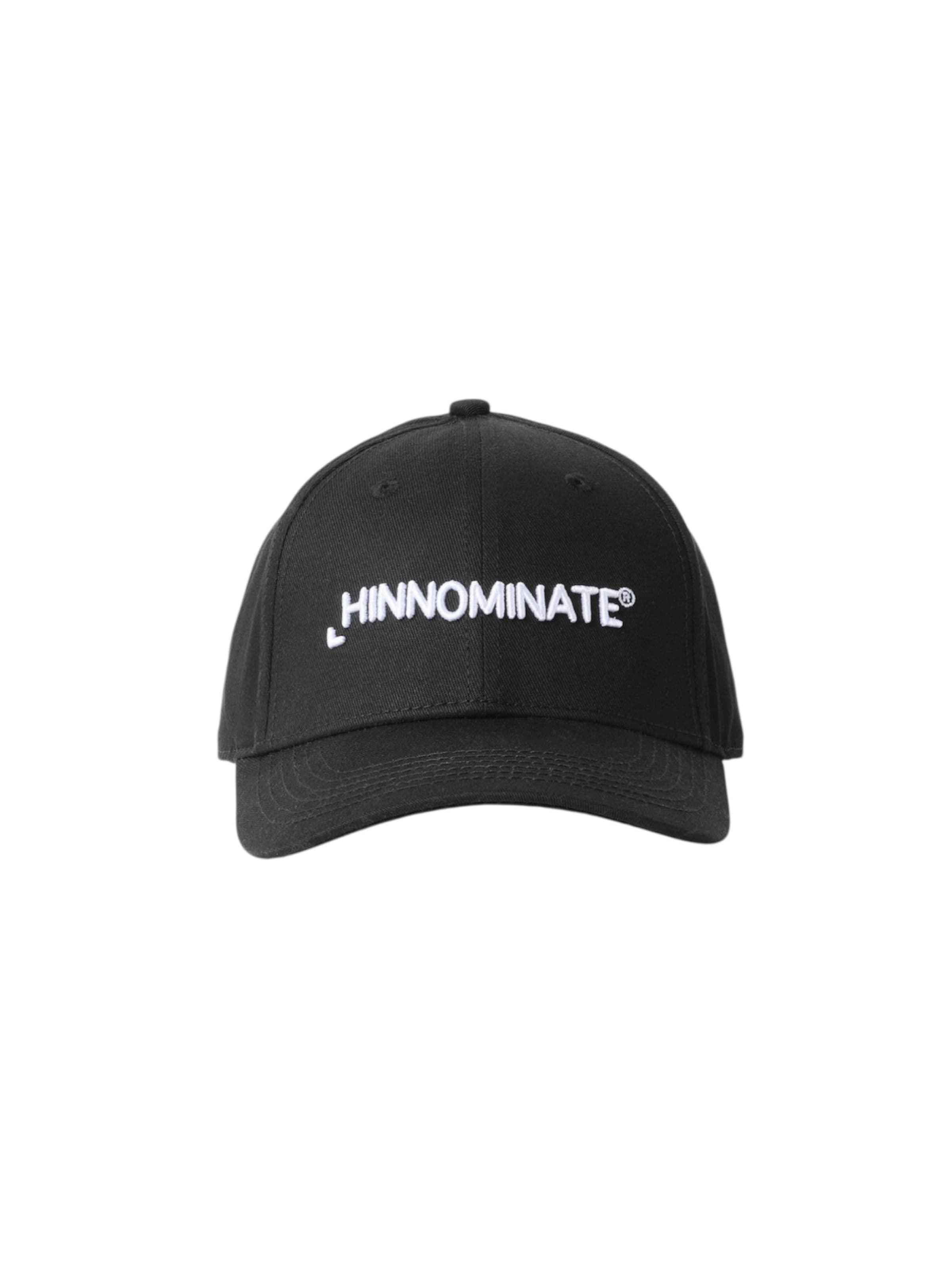 HINNOMINATE Cap in Black: front