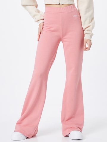 KENDALL + KYLIE Zvonový Kalhoty – pink: přední strana