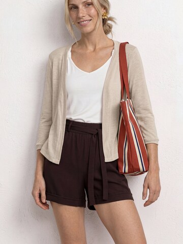 STREET ONE Knit Cardigan 'Suse' in Beige: front