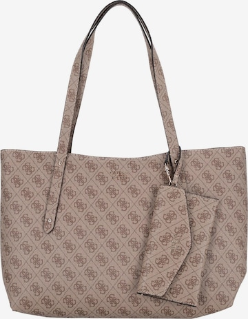 GUESS Shopper 'Brenton' in Braun: Vorderseite