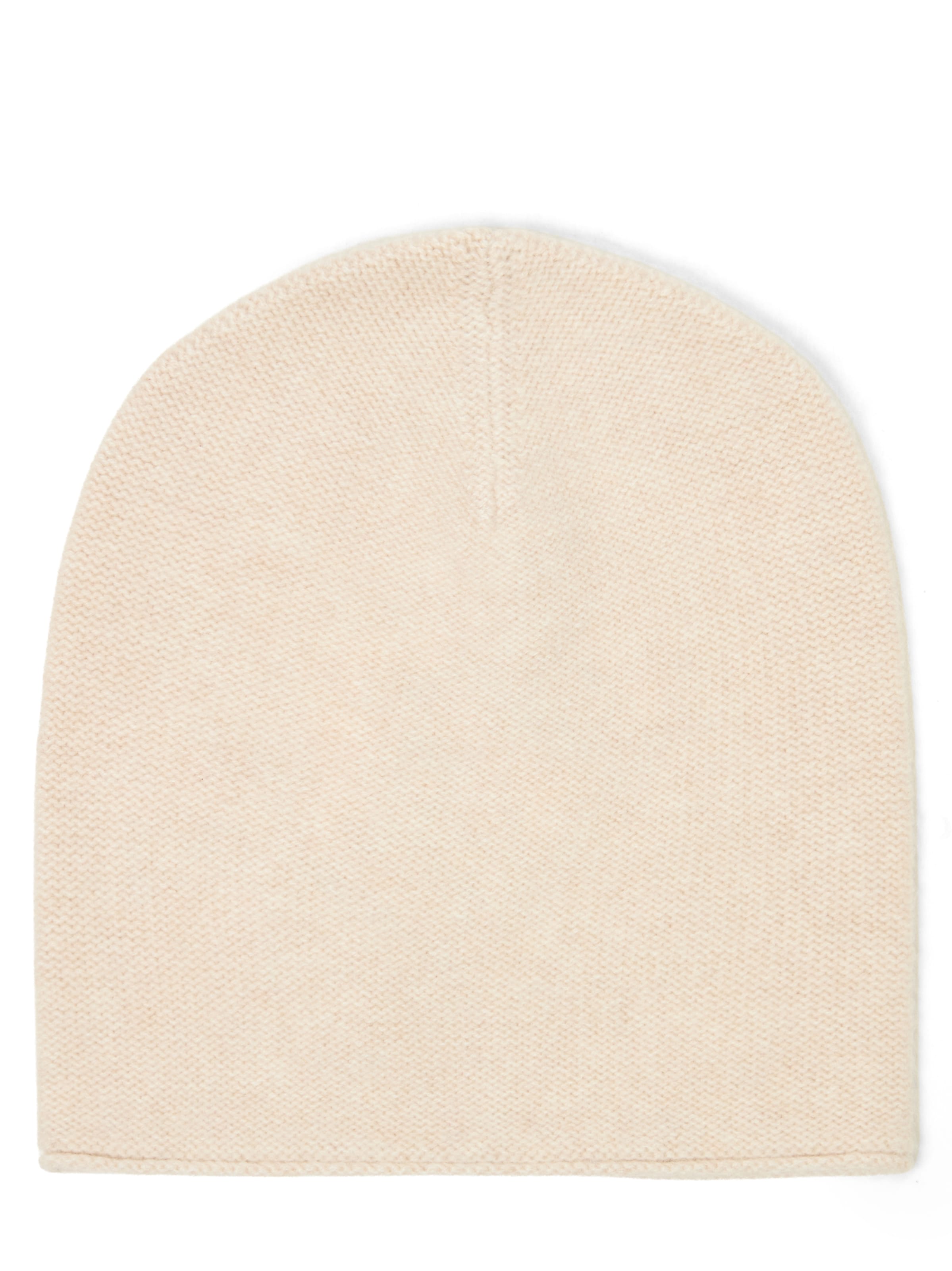 Marie Lund Mütze in Beige: Vorderseite