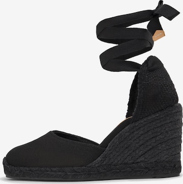 juoda Castañer Espadrilės 'Carina': priekis