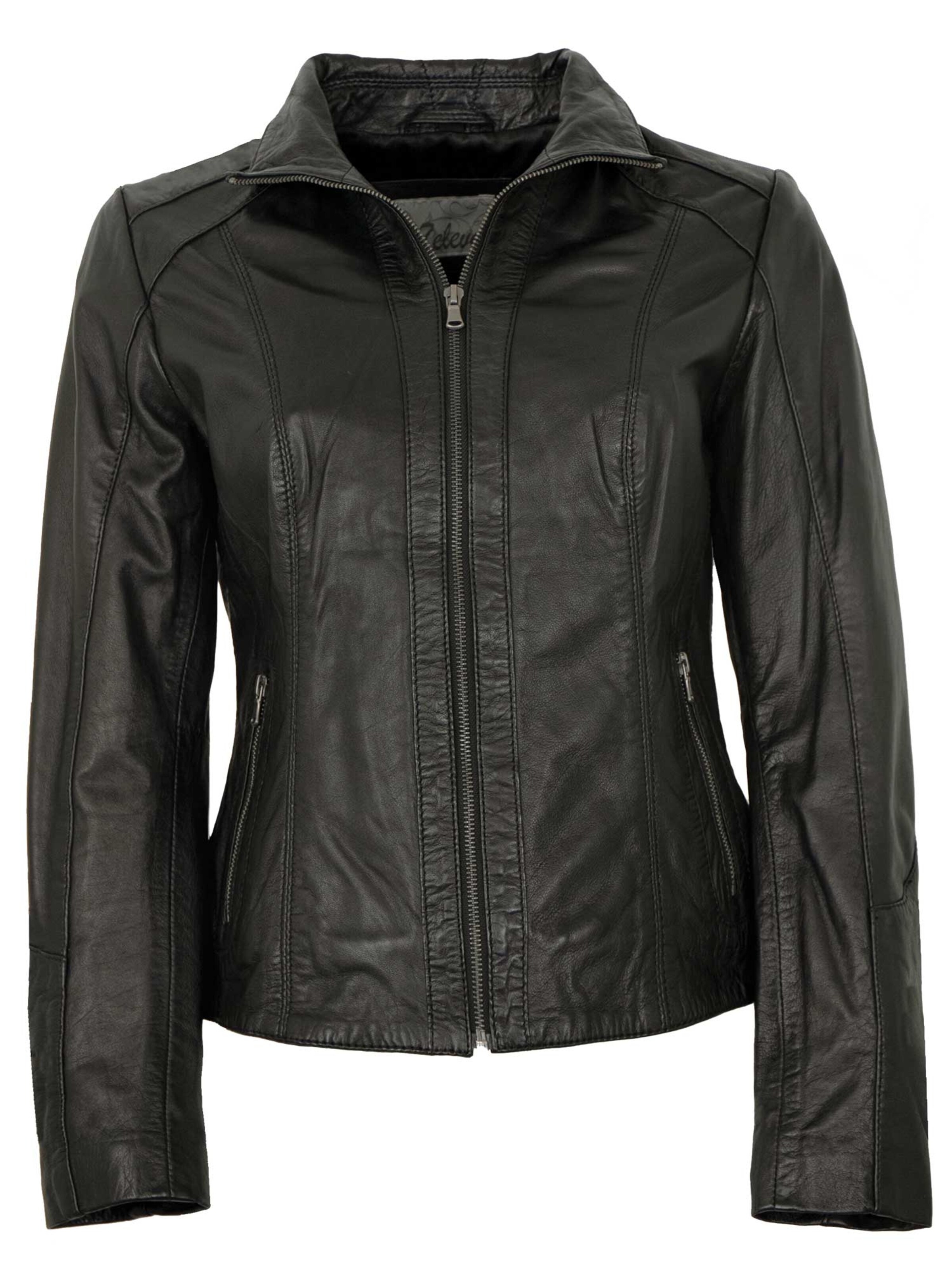 7ELEVEN Übergangsjacke 'Tini'‌‌‌‌ in Schwarz: Vorderseite