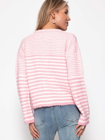 SASSYCLASSY Strickjacke in Pink