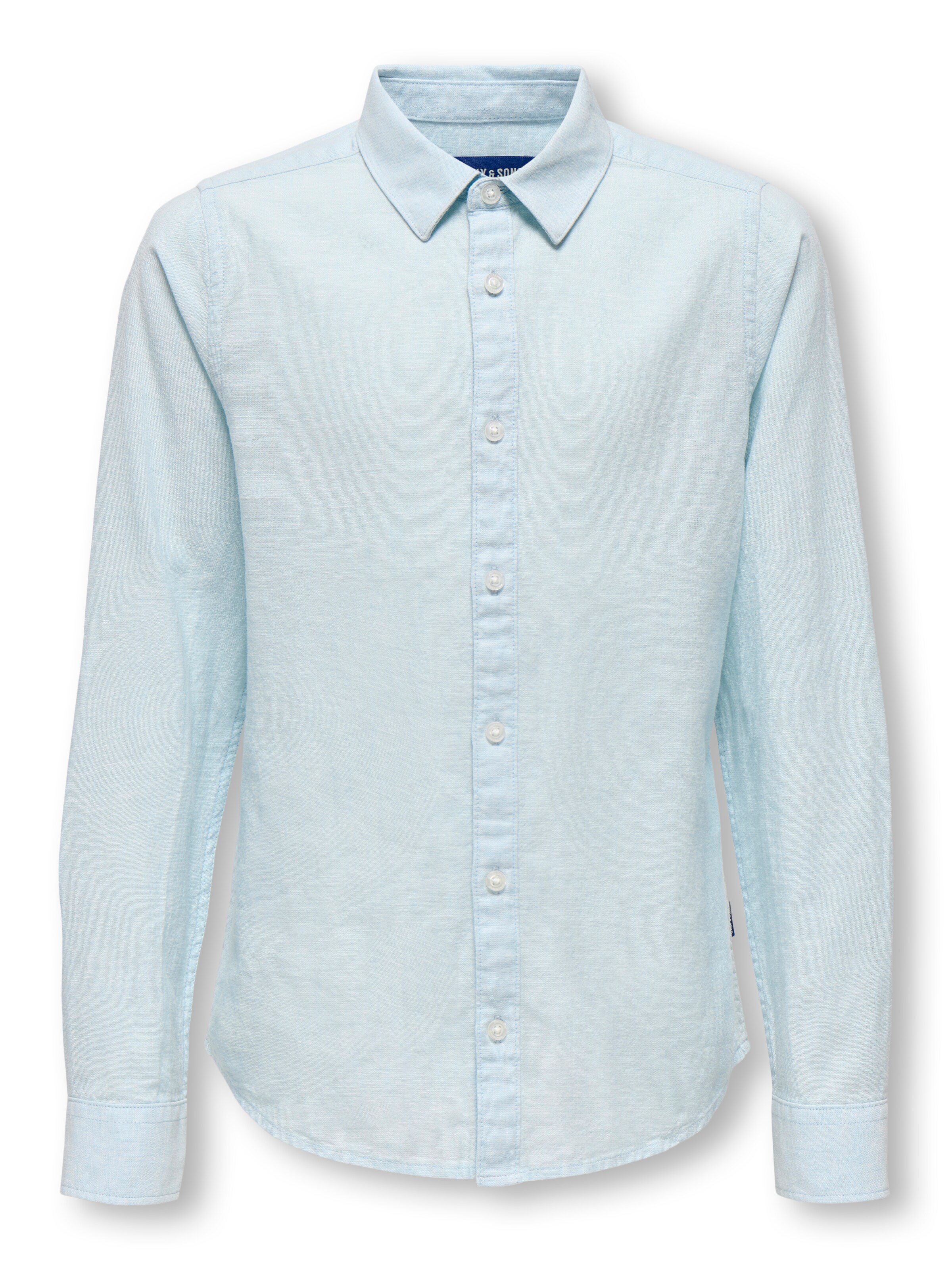 Only & Sons Junior Button Up Shirt 'OSJCAIDEN' in Blue: front