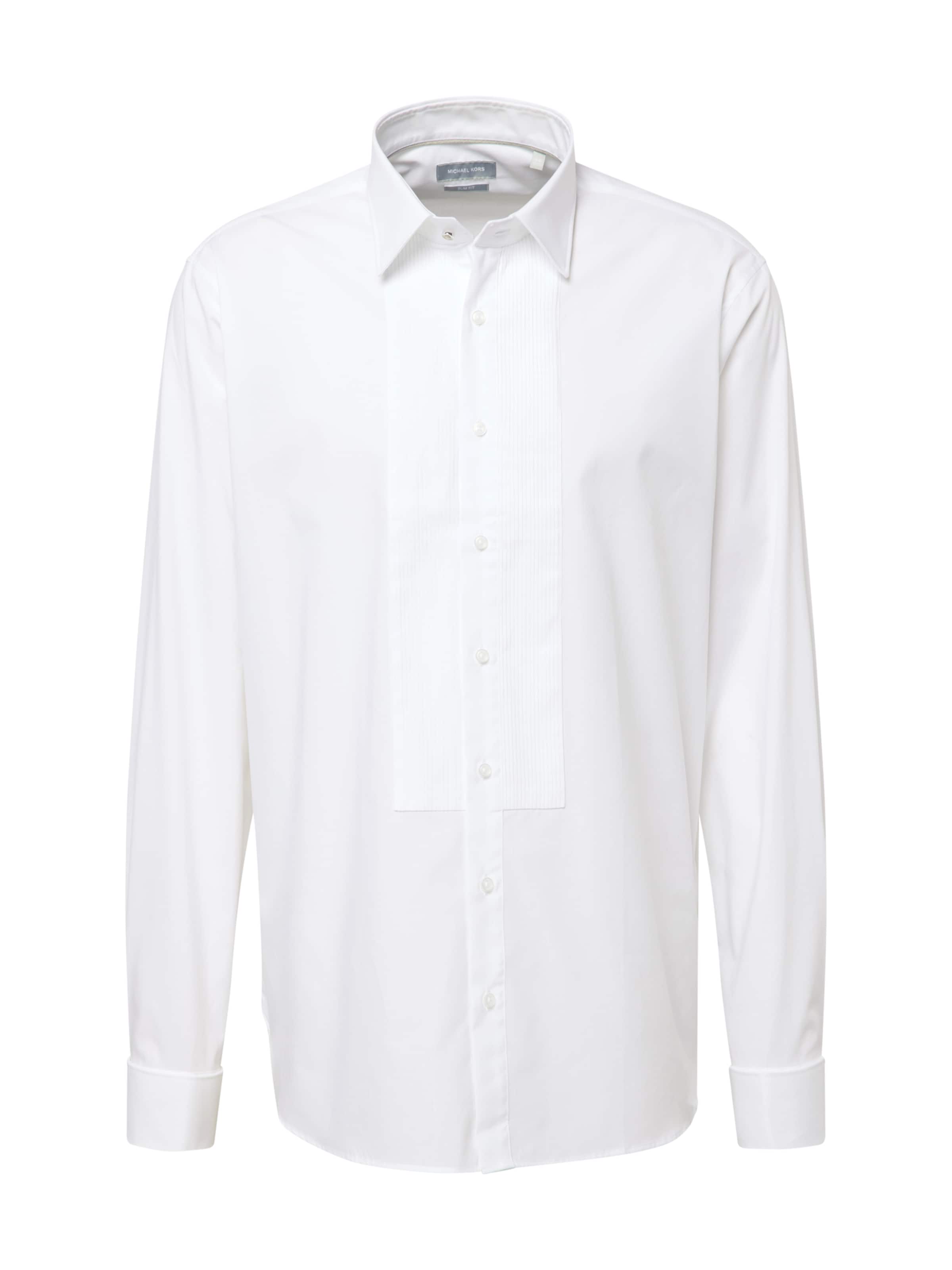Michael Kors Regular fit Button Up Shirt 'TUXEDO' in White: front