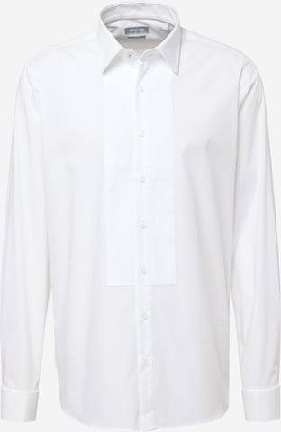 Coupe regular Chemise 'TUXEDO' Michael Kors en blanc : devant