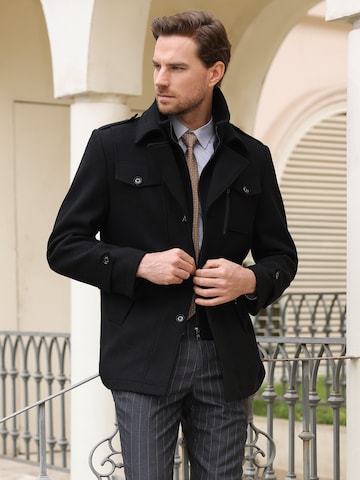 Youthup Wintermantel in Schwarz