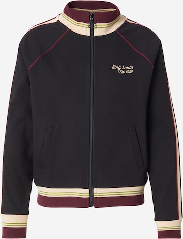Giacca di felpa 'Lila Coljack' di King Louie in nero: frontale