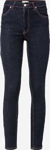 Warehouse Skinny Jeans in Blue: front