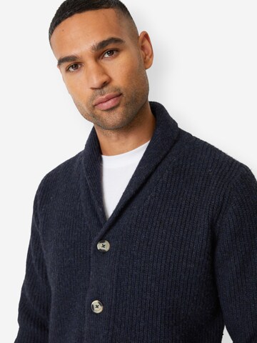 Threadbare Strickjacke 'Needham' in Blau