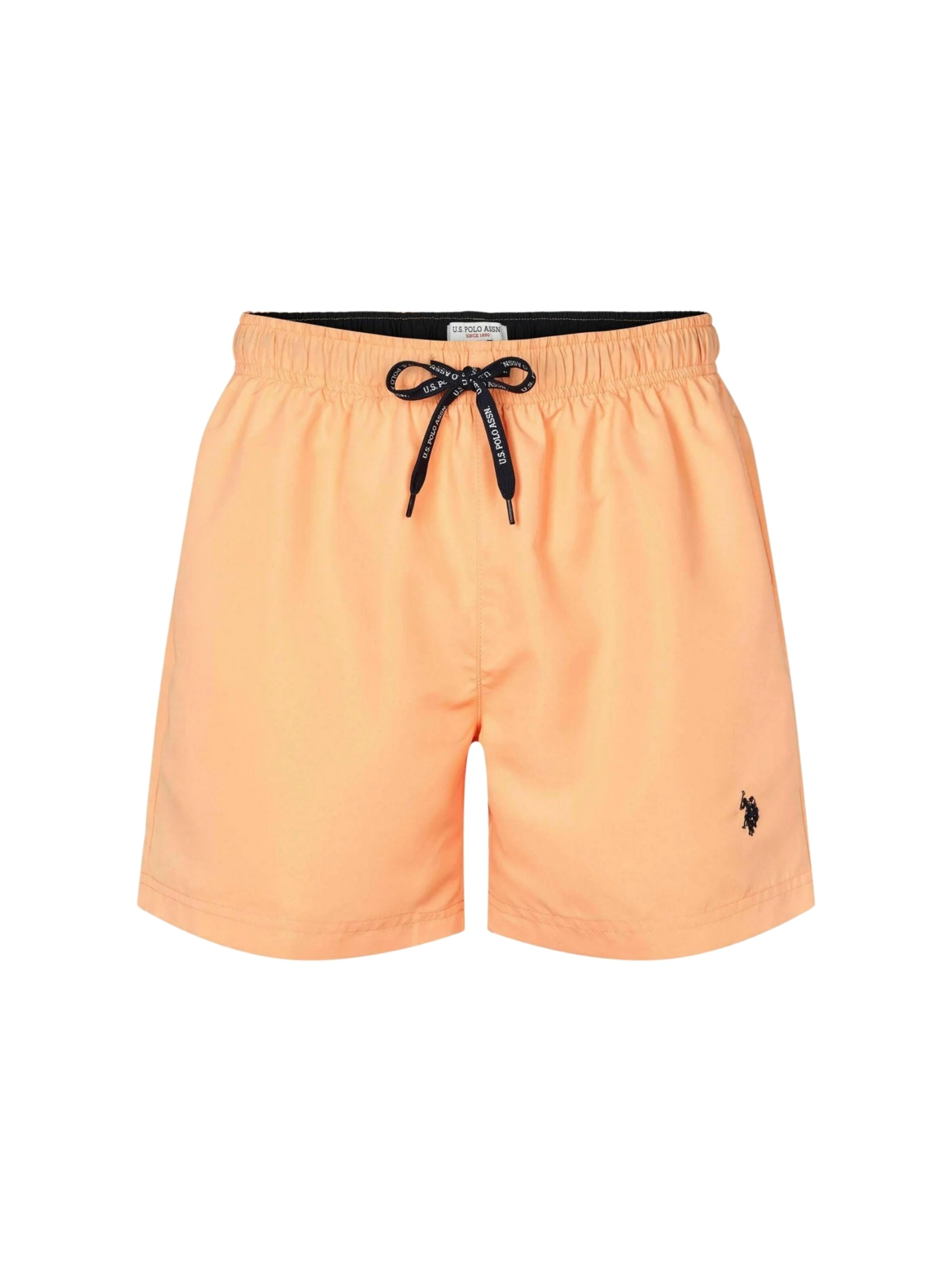 U.S. POLO ASSN. Zwemshorts ' UMAZA ' in Oranje: voorkant