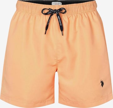 U.S. POLO ASSN. Swim shorts ' UMAZA ' in Orange: Vorderseite
