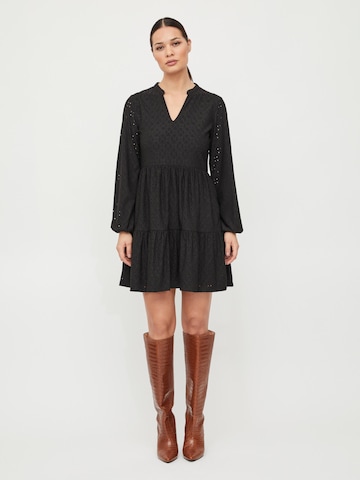 VILA Dress 'Kawa' in Black: front