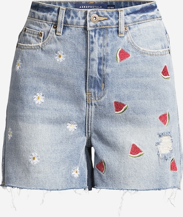 regular Jeans 'DENIM SHORTY' di AÉROPOSTALE in blu: frontale