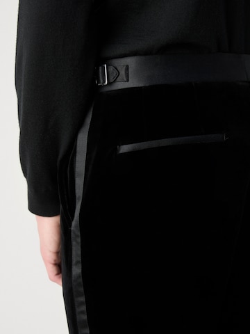 BOSS Slimfit Hose 'H-Genius-Tux-244' in Schwarz