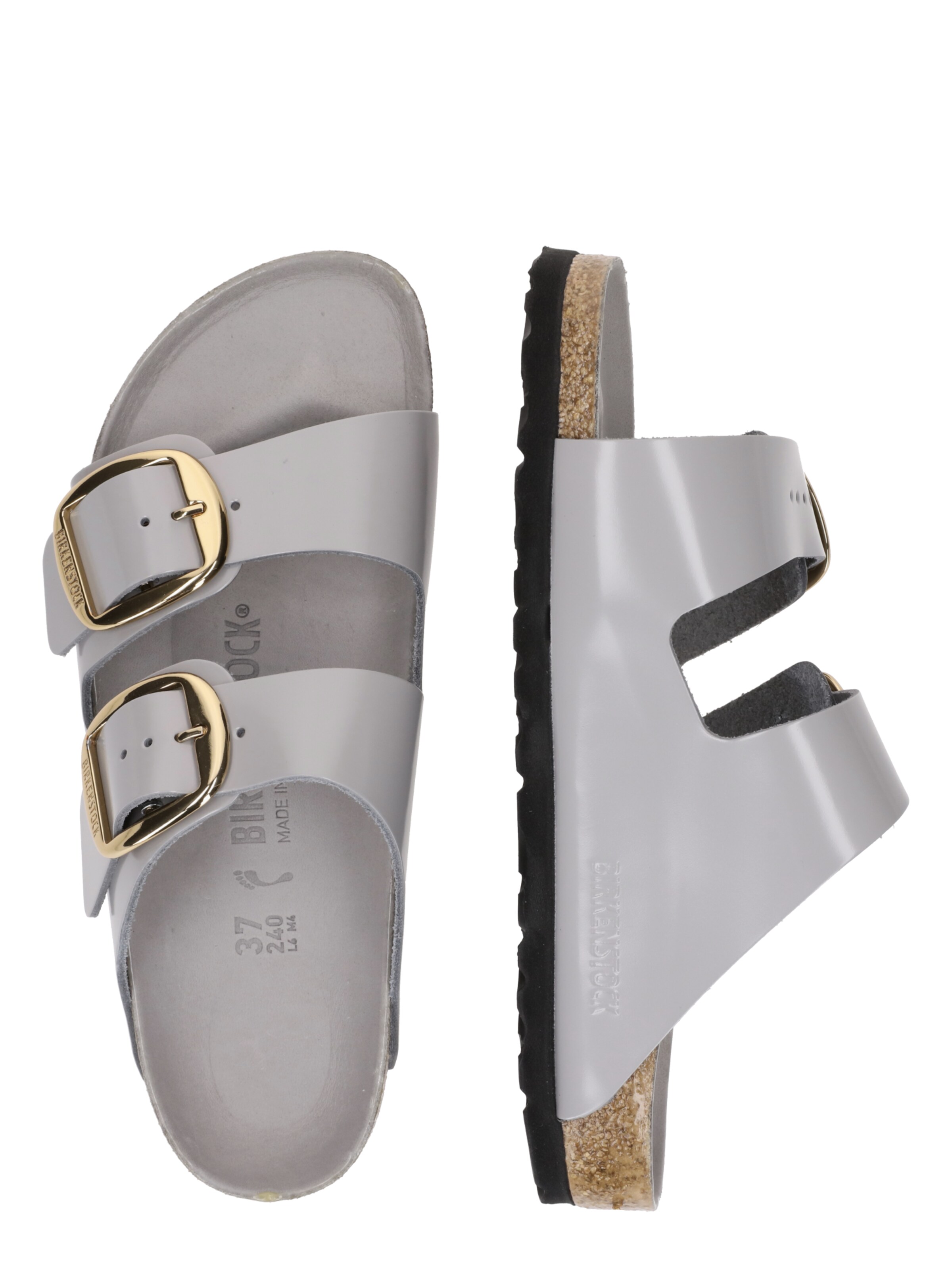 BIRKENSTOCK Pantofle – šedá