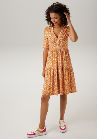 Aniston CASUAL Dress in Mixed colors: front