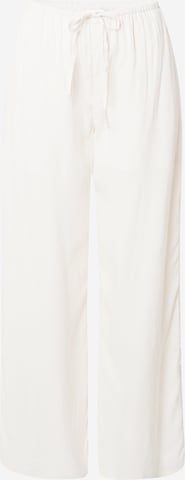 ABOUT YOU Normalny krój Spodnie 'Hege' w kolorze biały: przód
