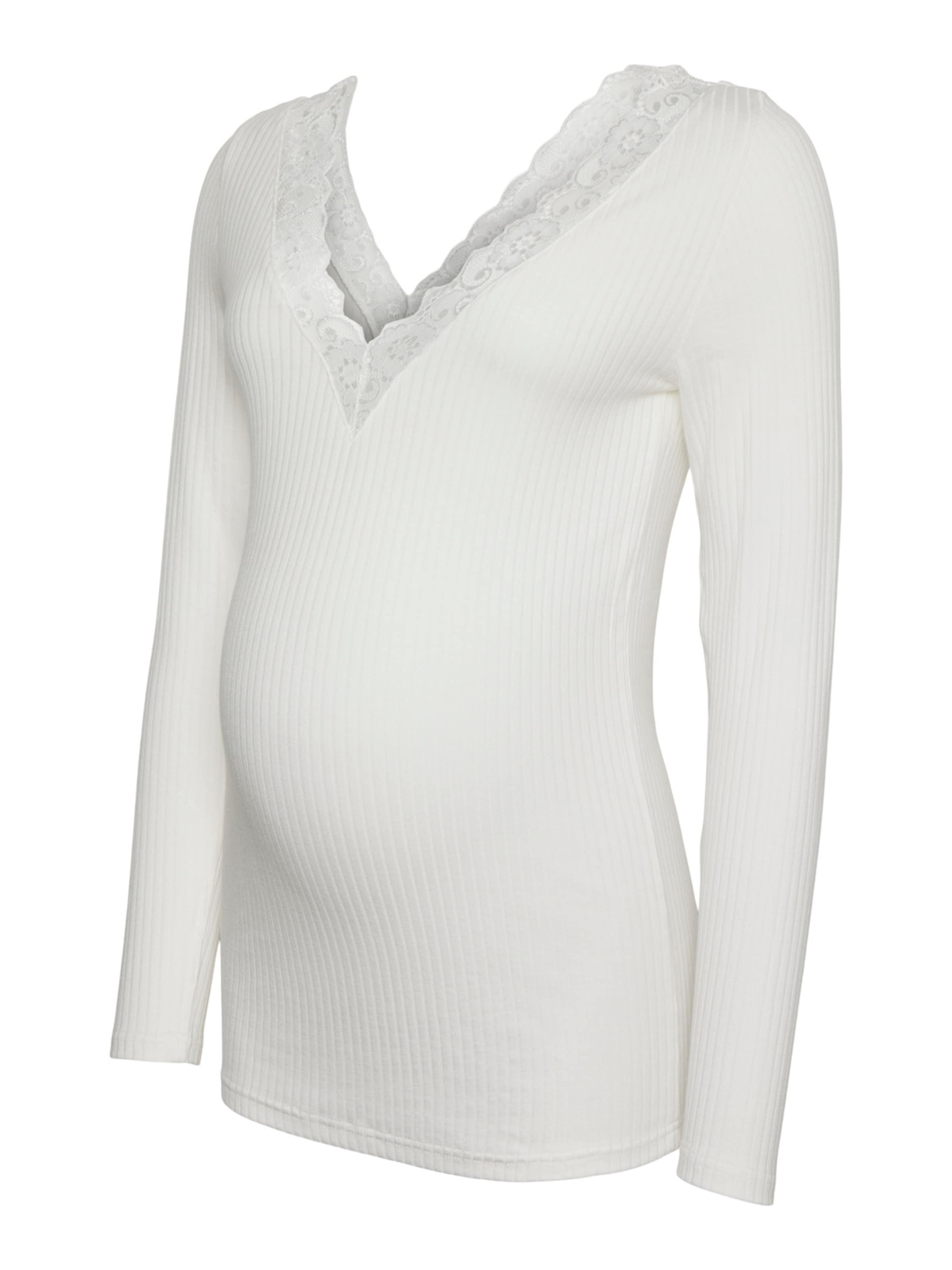 MAMALICIOUS Shirt in de kleur Wit, Productweergave