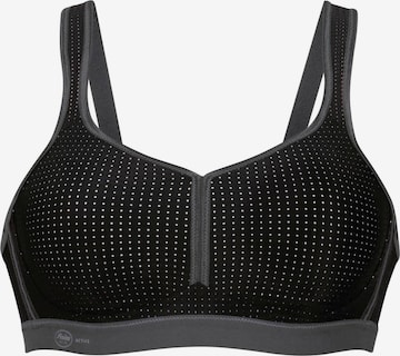 ANITA Bralette Bra 'Performance Sport' in Black: front