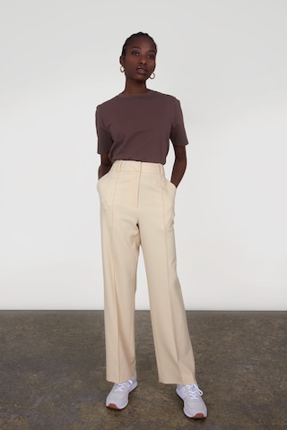 Aligne Loose fit Pants 'Fedde' in Beige: front