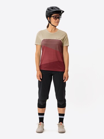 VAUDE Functioneel shirt 'Moab' in Rood