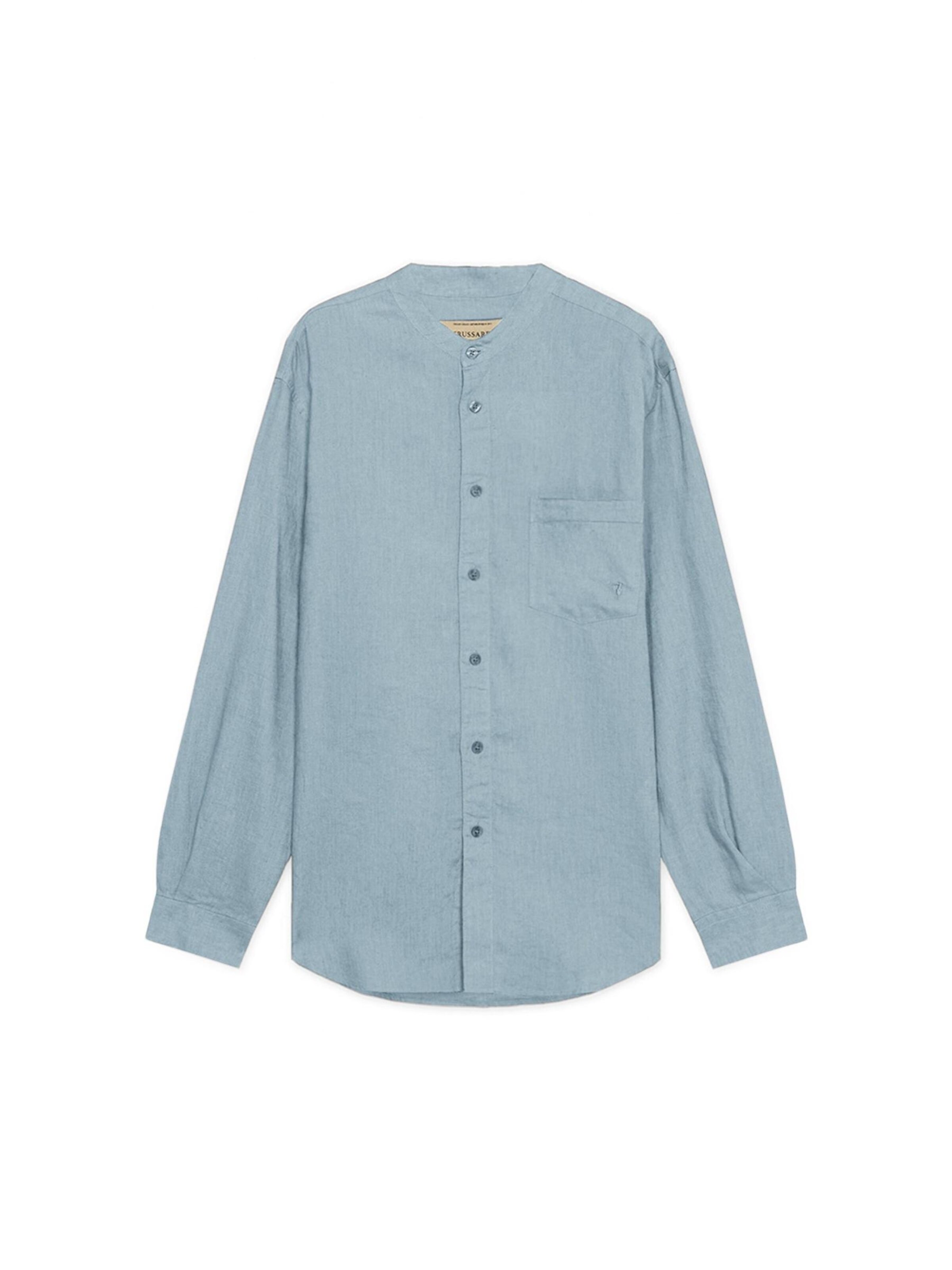 Coupe regular Chemise Trussardi en bleu